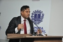 Domingos defende qualidade de obras municipais e diz que período chuvoso gera restrições em serviços Domingos defende qualidade de obras municipais e diz que período chuvoso gera restrições em serviços