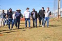 Domingos Paula e Frederico Godoy vistoriam obras da região leste com Roberto Naves Domingos Paula e Frederico Godoy vistoriam obras da região leste com Roberto Naves