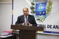 Domingos Paula repercute discurso do governador em visita a Anápolis