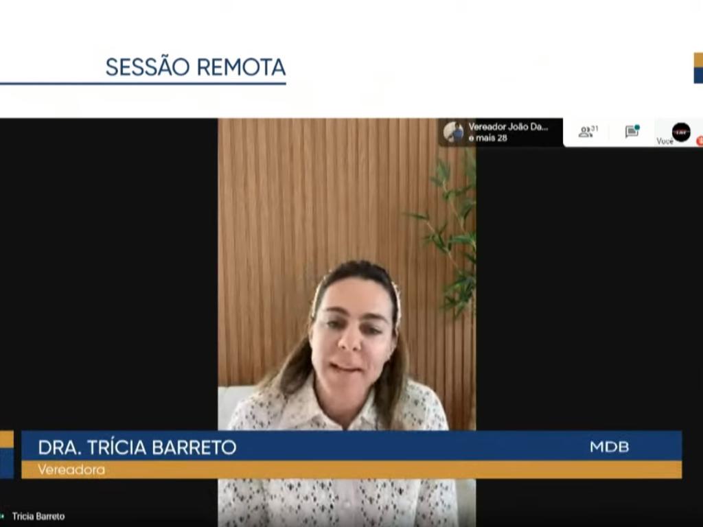 Dra. Trícia Barreto destaca Semana Nacional da Saúde e reconhece empenho dos profissionais da área