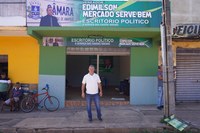Edimilson Mercado Serve Bem inaugura extensão do gabinete na Vila São Joaquim