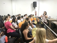 Alunos da Escola Municipal Elzira Balduíno participam do Projeto Escola do Legislativo