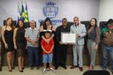 Ex-jogador Leo Goiano recebe título de cidadania anapolina Ex-jogador Leo Goiano recebe título de cidadania anapolina