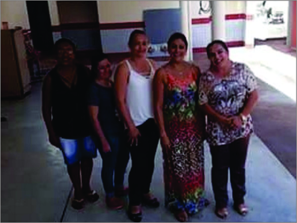 Geli Sanches visita nova escola. Dessa vez no Bairro da Lapa   