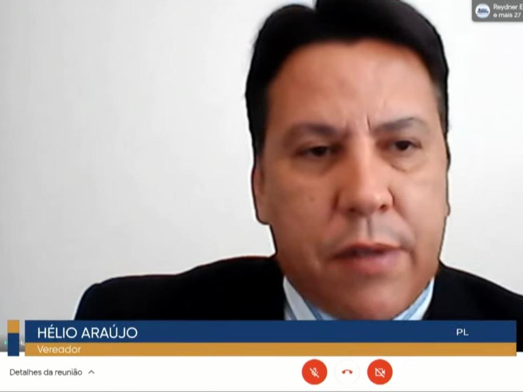 Hélio Araújo pede prioridade de vacina para pessoas que trabalham em locais de periculosidade