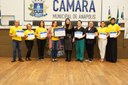 Homenagem da Câmara de Anápolis marca os 100 anos do Centro Espírita Vicente de Paulo