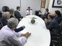 Integrantes da Mesa Diretora visitam Joaquim Alves de Castro Neto, presidente do TCM Integrantes da Mesa Diretora visitam Joaquim Alves de Castro Neto, presidente do TCM