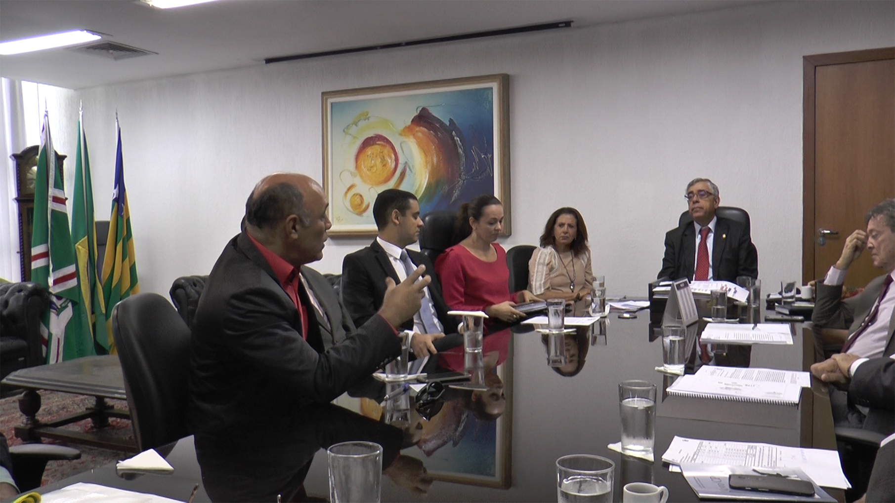 Jakson Charles representa Câmara em reunião no TJGO para tratar da transferência de presos