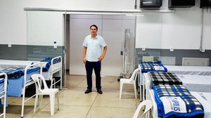 Jean Carlos acompanha abertura de 30 leitos de retaguarda na UBS do Leblon