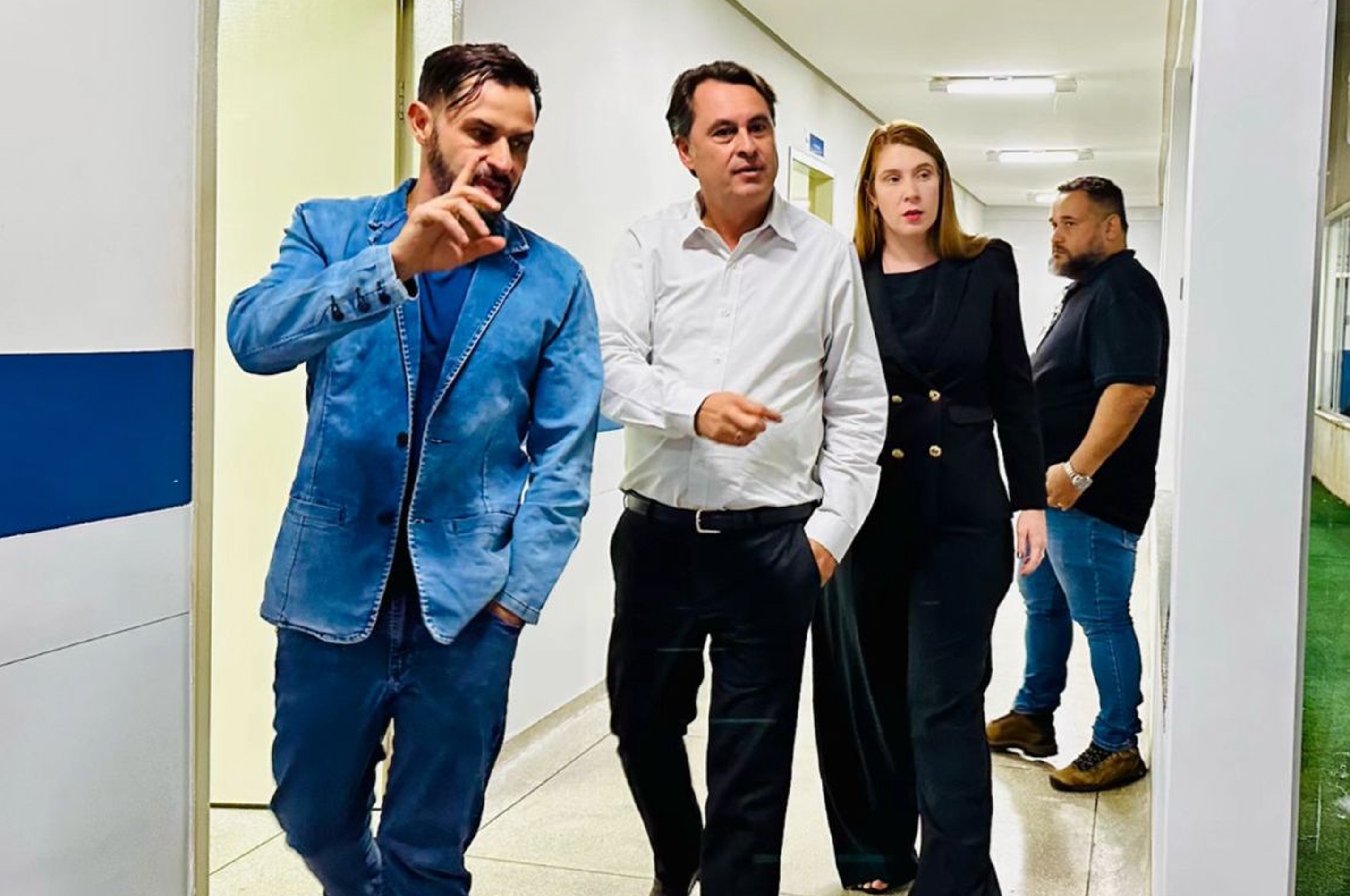Jean Carlos acompanha início do atendimento 24h na UBS da Vila Norte