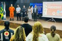 Jean Carlos participa do lançamento do Programa Samuzinho, que oferece curso de primeiros socorros aos coordenadores das escolas municipais em cumprimento à lei de sua autoria