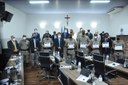 Câmara entrega Moção de Aplauso a policiais militares Câmara entrega Moção de Aplauso a policiais militares