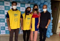 José Fernandes participa de ação do Hospital Oftalmológico de Anápolis em benefício de crianças do Jardim Esperança Industrial