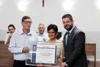 Lauyde Carneiro, 86 anos, ex-PRF, recebe título de cidadania anapolina
