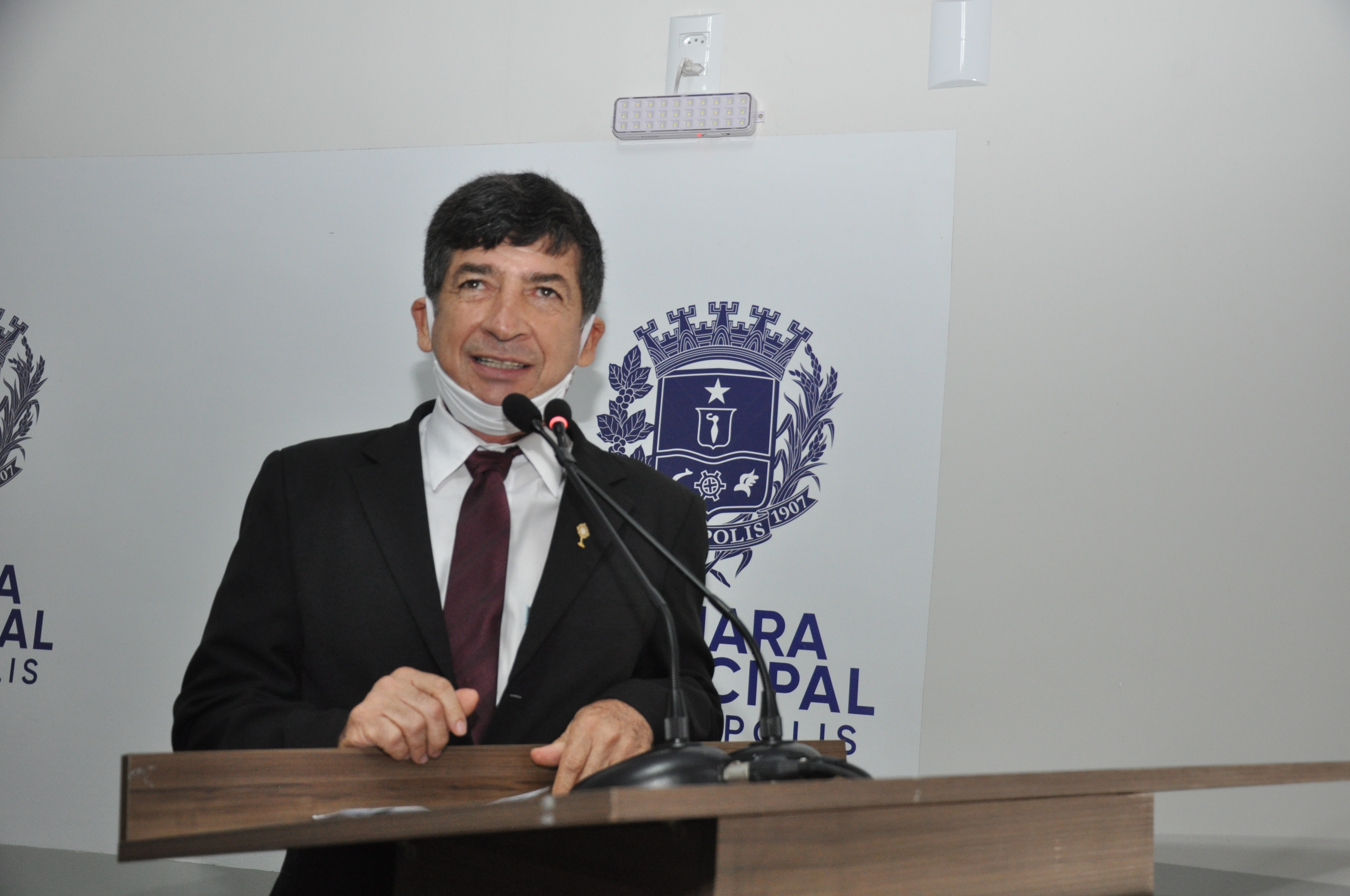 Lélio Alvarenga estimula uso de máscara caseira para ajudar na prevenção à Covid-19