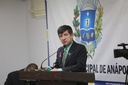 Lélio Alvarenga pede que seu projeto sobre as cores do Município seja votado Lélio Alvarenga pede que seu projeto sobre as cores do Município seja votado