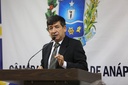 Lelio reivindica fuzis para CPE e asfalto na via de acesso ao novo presídio Lelio reivindica fuzis para CPE e asfalto na via de acesso ao novo presídio