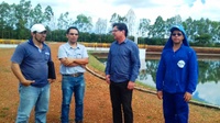 Lisieux vai até ETE para buscar entender causa de forte odor na região norte