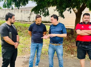 Luta do seu mandato, Jean Carlos acompanha vistoria e início dos preparativos para reforma do Campo do Flamengo