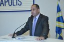Luzimar Silva cumprimenta vereadores e servidores da Câmara por mais um ano de trabalho