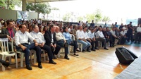 Luzimar Silva e Pastor Elias representaram a Câmara no lançamento do Programa Goiás na Frente Social
