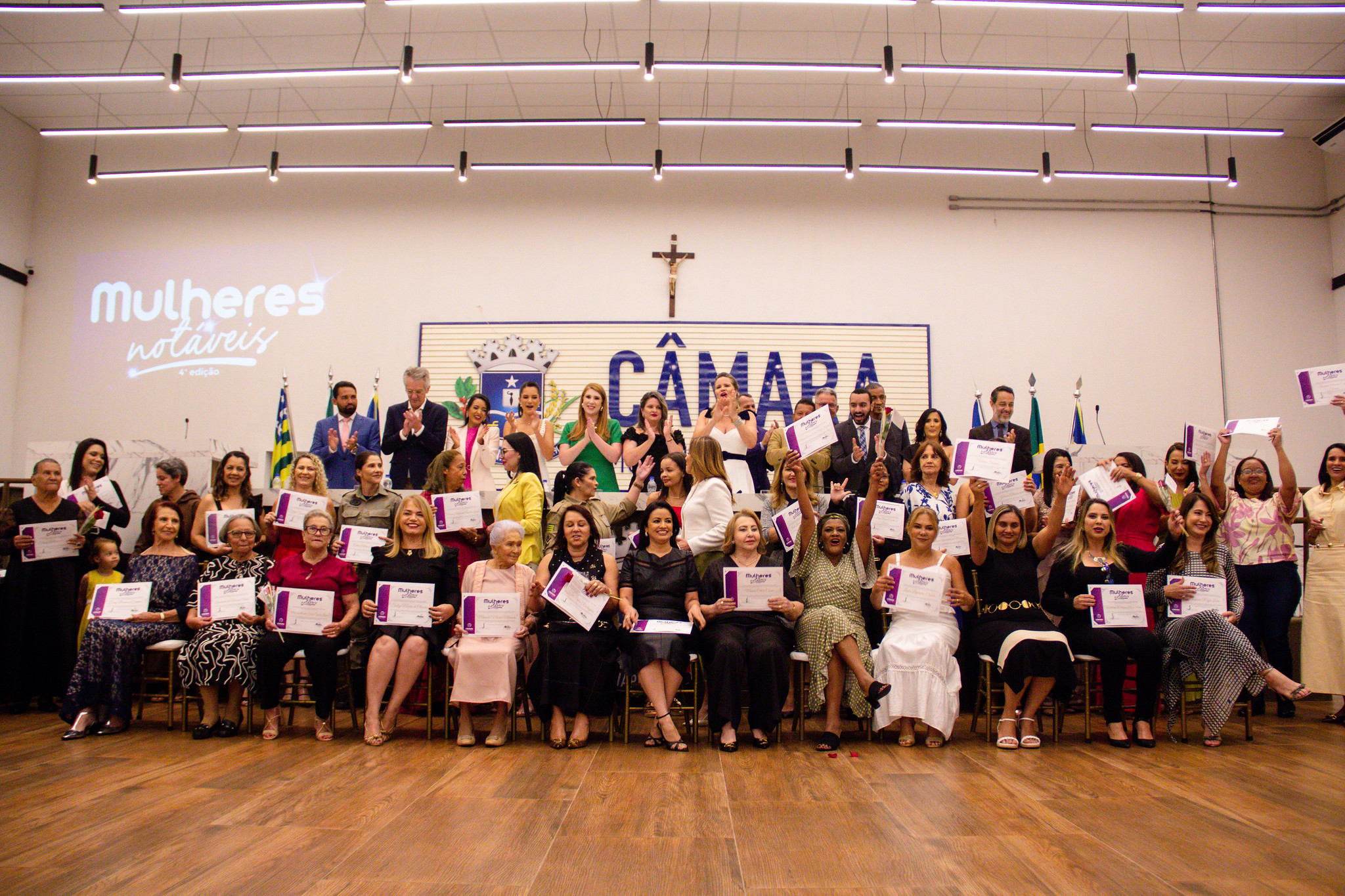 Março Mulher: Câmara Municipal de Anápolis reconhece 40 mulheres notáveis, que atuam pelo desenvolvimento do município