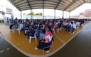 O LEGISLATIVO NA ESCOLA – Alunos do Colégio Plínio Jaime interagem sobre cidadania e políticas públicas O LEGISLATIVO NA ESCOLA – Alunos do Colégio Plínio Jaime interagem sobre cidadania e políticas públicas