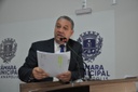 Pastor Elias Ferreira apresenta Moção de Apelo pedindo conclusão de obra de esgoto na Região Leste 