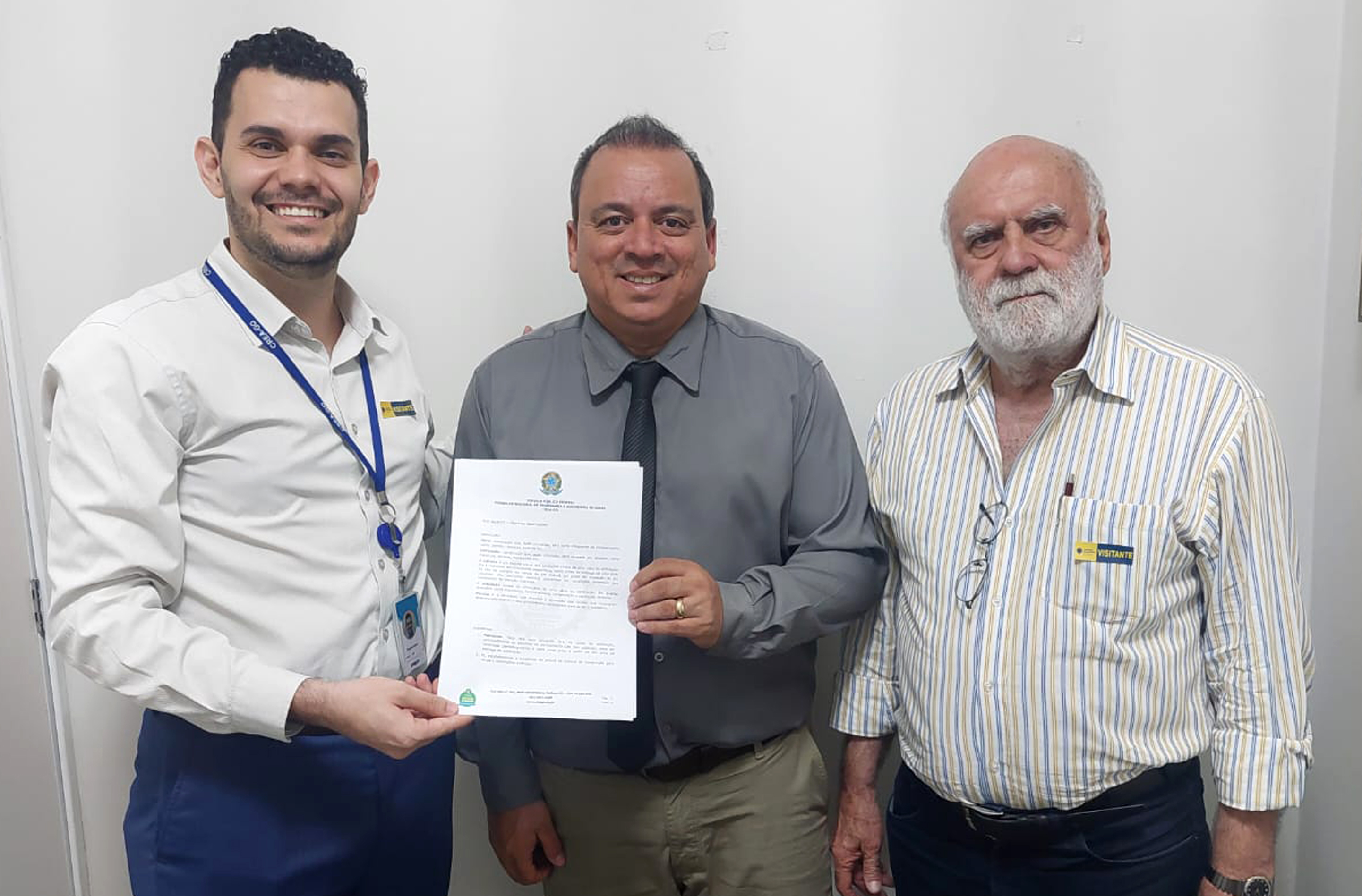 Policial Federal Suender e representantes do Crea buscam trabalhar em parceria