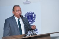 Policial Federal Suender explica projeto que reserva verba pública para artistas locais