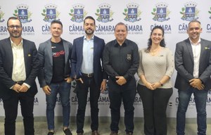 Policial Federal Suender promove reunião com representantes do Estado e do Município sobre inovação e tecnologia