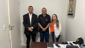 Policial Federal Suender recebe presidente do Conselho dos Direitos das Pessoas com Deficiência de Anápolis