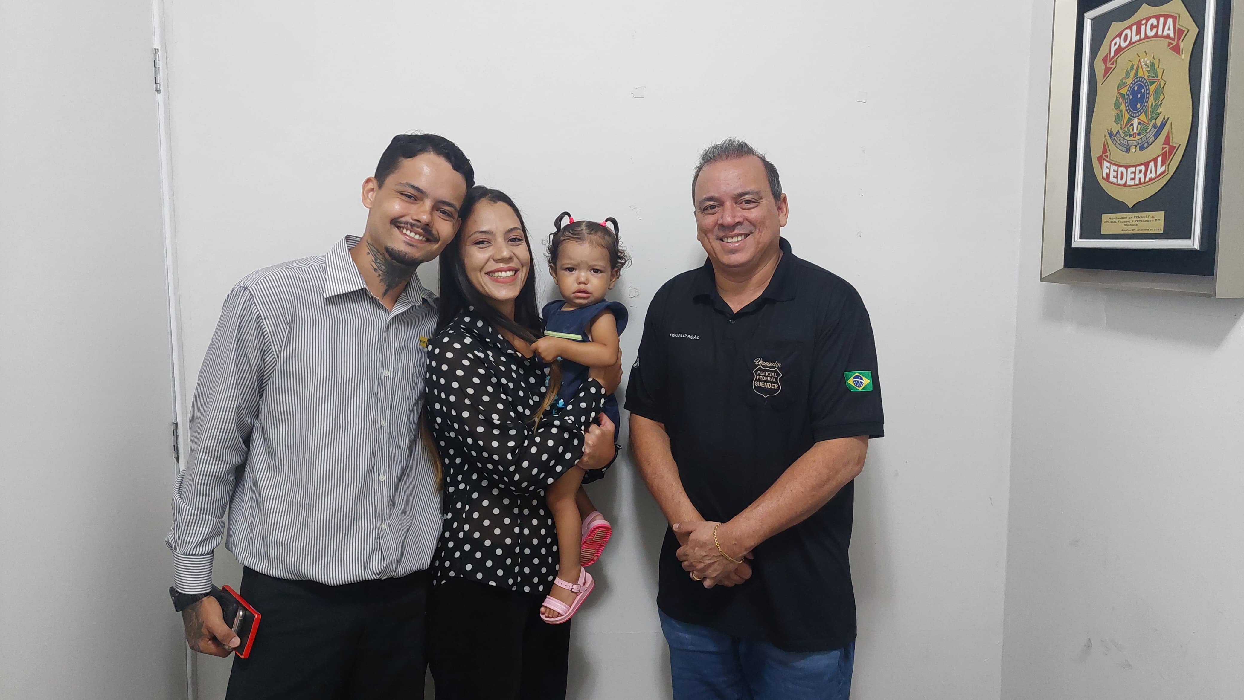 Policial Federal Suender recebe representantes de motoristas de aplicativo