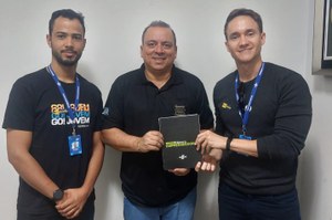 Policial Federal Suender recebe representantes do Sebrae Anápolis