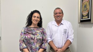 Policial Federal Suender se reúne com Diretora de Inovação e Tecnologia da Prefeitura