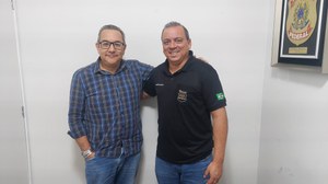 Policial Federal Suender se reúne com empresário do ramo de inovação e tecnologia