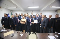 Por iniciativa dos vereadores Domingos e Américo, Câmara presta homenagem à empresa Braimfarma