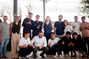 Presidente Andreia Rezende e deputado Amilton Filho participam de roda de conversa sobre educação política, cidadania e protagonismo no Colégio Estadual Carlos de Pina