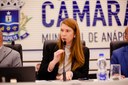 Presidente Andreia Rezende garante celeridade para projetos do Refis e criação do Fundo Municipal de Esportes