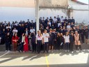Presidente Andreia Rezende inspira jovens em palestra sobre o Combate à Violência contra a Mulher
