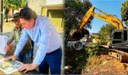 Presidente da Frente de Defesa Civil, Jean Carlos vistoria início das obras da nova passagem da Rua Anhanguera, na Vila Goiás Presidente da Frente de Defesa Civil, Jean Carlos vistoria início das obras da nova passagem da Rua Anhanguera, na Vila Goiás