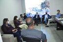 Presidente Leandro Ribeiro recebe membros do SindiAnápolis com pauta sobre vigias do município Presidente Leandro Ribeiro recebe membros do SindiAnápolis com pauta sobre vigias do município