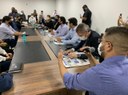 Procurador-geral do Município apresenta cronograma do Reurb-E para vereadores Procurador-geral do Município apresenta cronograma do Reurb-E para vereadores