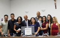 Professor Cláudio Soares de Lima recebe título de cidadania anapolina