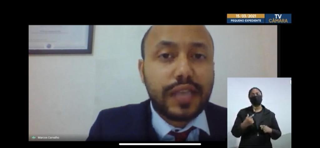 Professor Marcos Carvalho pede urgência em imunização contra covid-19 em Anápolis