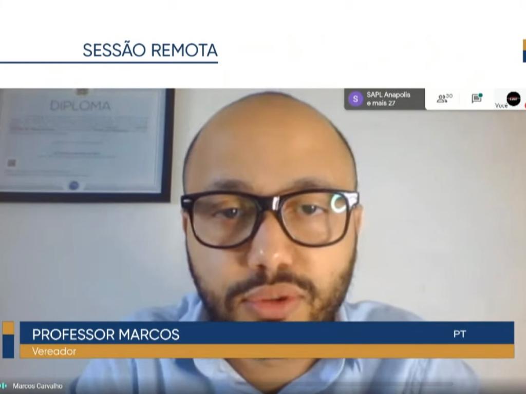 Professor Marcos comemora volta de atendimento a crianças com câncer em Anápolis