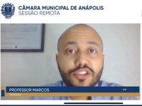 Professor Marcos lamenta morte do psicólogo Nelson Abreu vítima de complicações da Covid-19