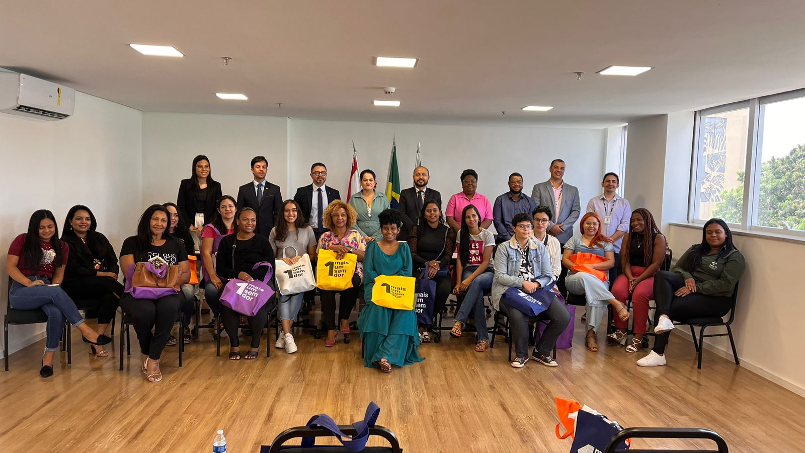 Professor Marcos participa de audiência pública do Ministério Público do Trabalho que assinou termo de compromisso para qualificações de mulheres negras e em situação de vulnerabilidade