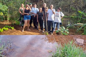 Professor Marcos participa de visita a nascente e criação de coletivo ambiental