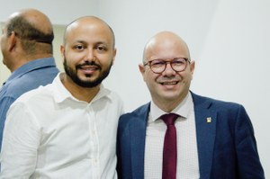 Professor Marcos promove visita do Ministro Olavo Noleto à Câmara Municipal de Anápolis